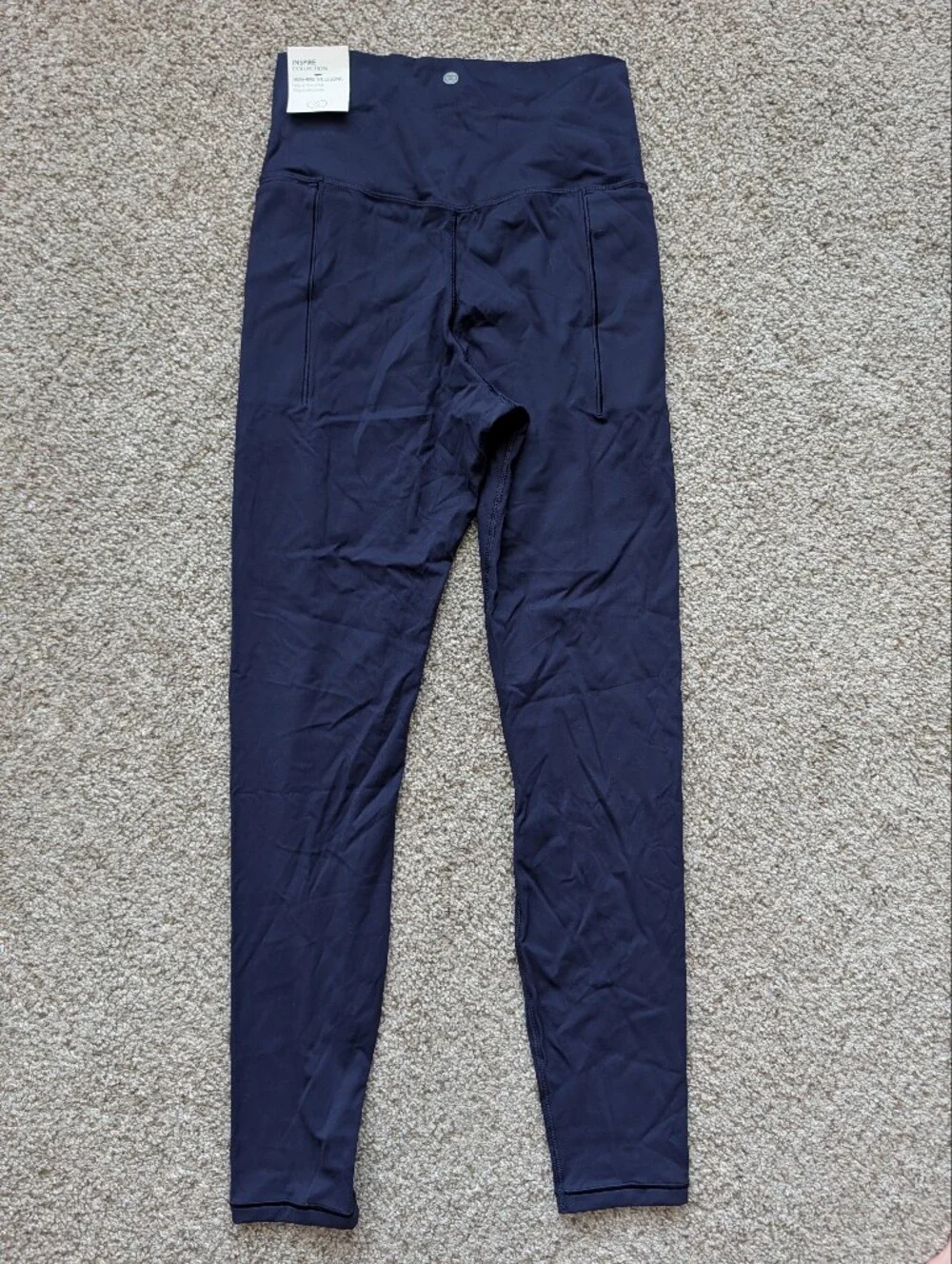 Calia Womens Opulent Blue Inspire High Rise 7/8 Ankle Legging NWT Size Medium